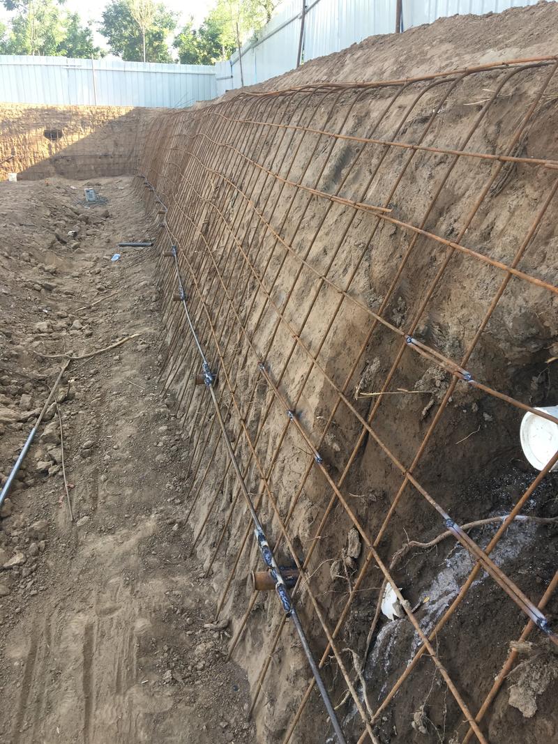 临沂罗庄区边坡加固